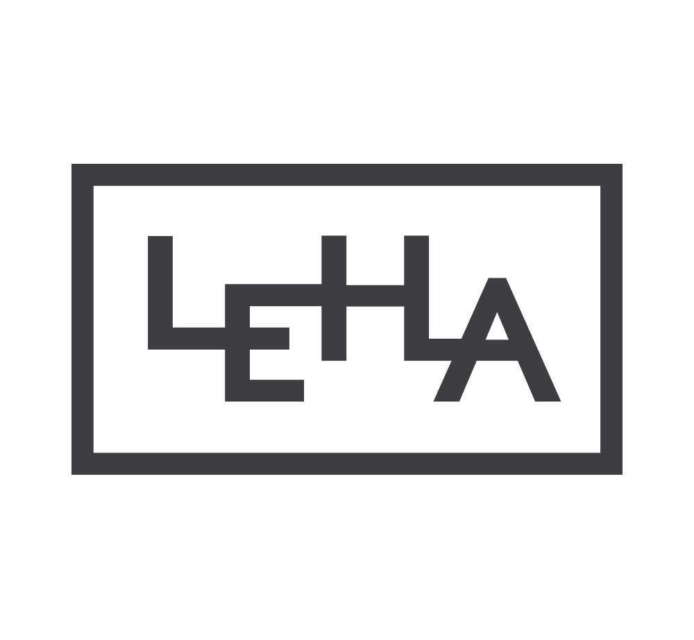 Lega Logo graue Schrift mit Rahmen